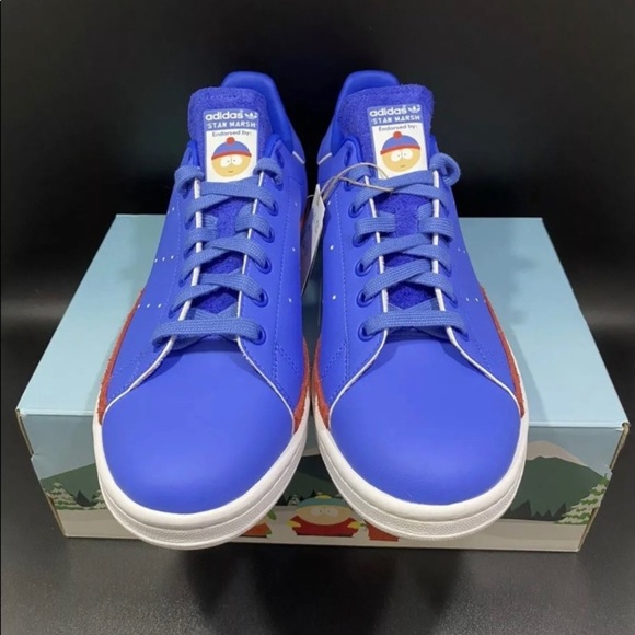 adidas gazelle silver green womens South Park x Adidas Stan Smith "Stan Marsh"